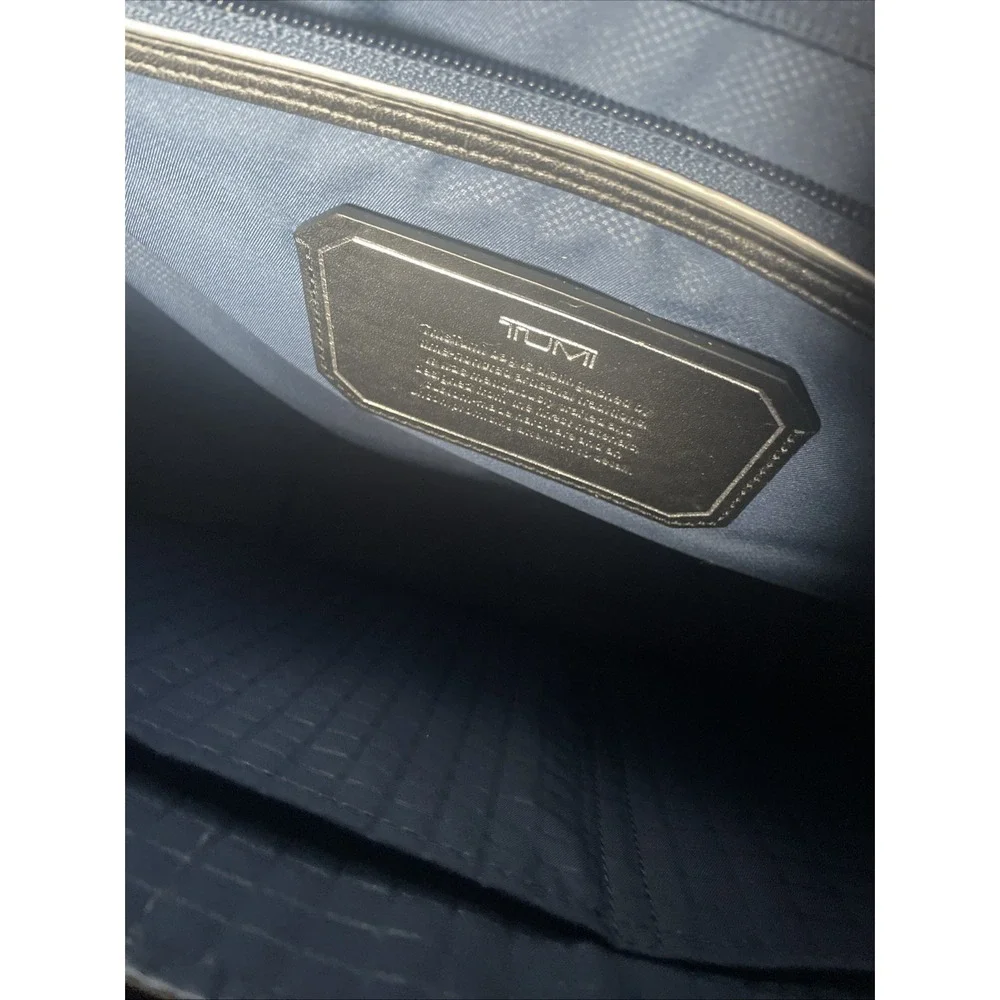 TUMI Alpha 3 Compact Briefcase Laptop Messenger Bag
